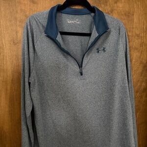 Men’s L Under Armour half zip